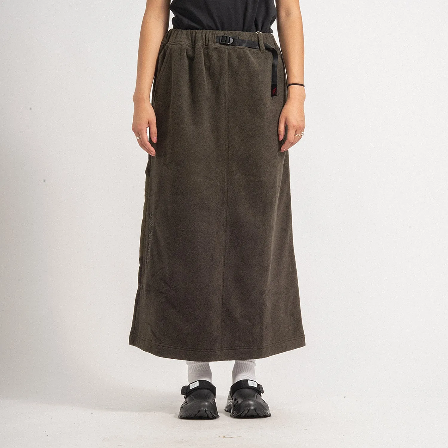 [GRAMICCI] POLARTEC® MAXI COMBINATION SKIRT _ OLIVE