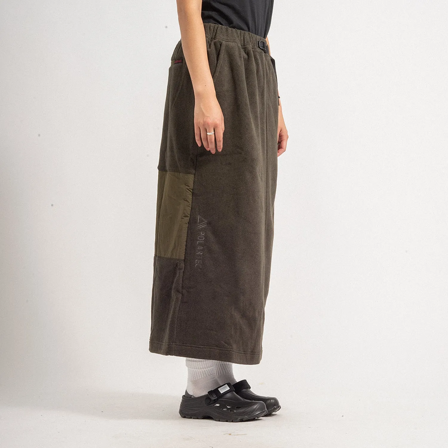 [GRAMICCI] POLARTEC® MAXI COMBINATION SKIRT _ OLIVE