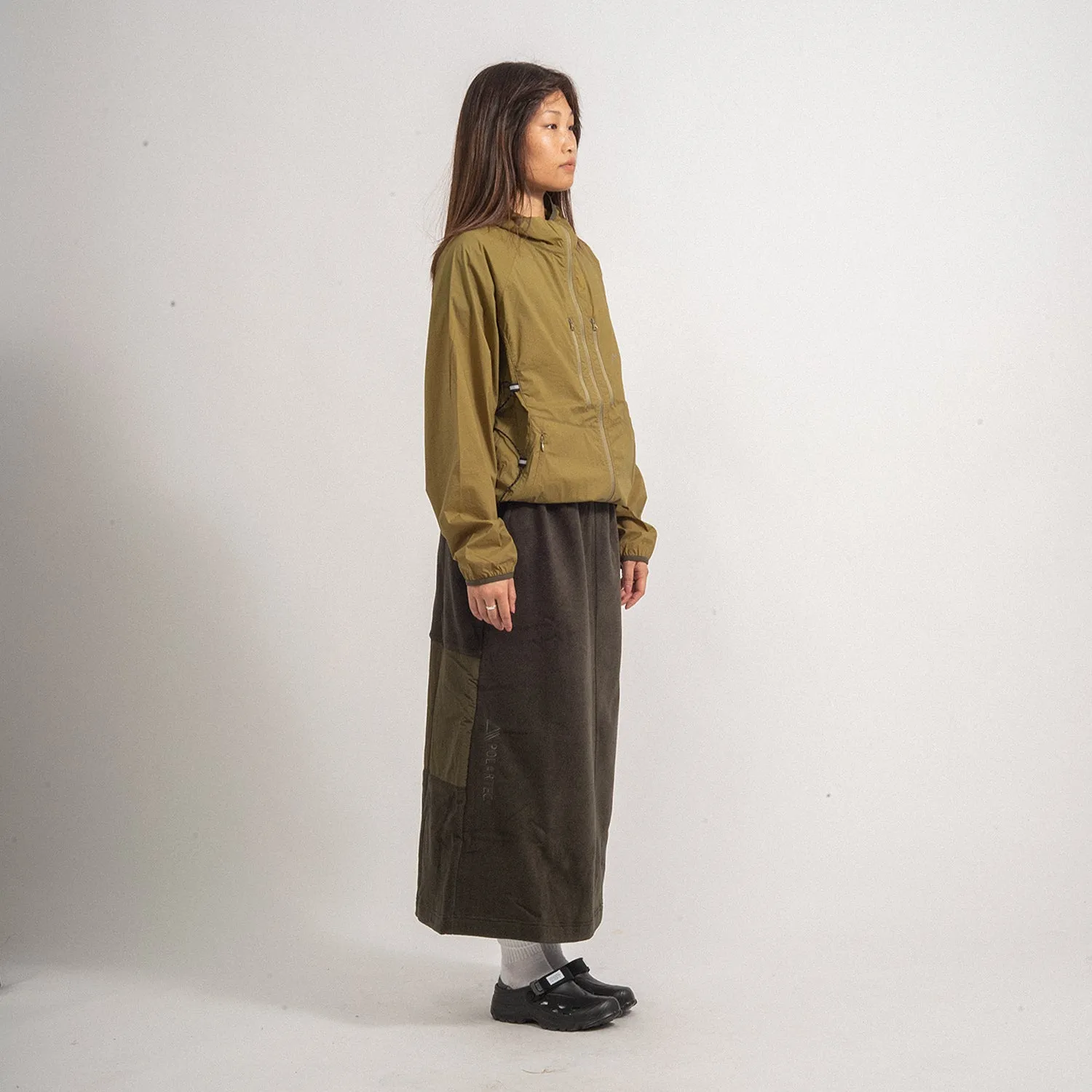 [GRAMICCI] POLARTEC® MAXI COMBINATION SKIRT _ OLIVE