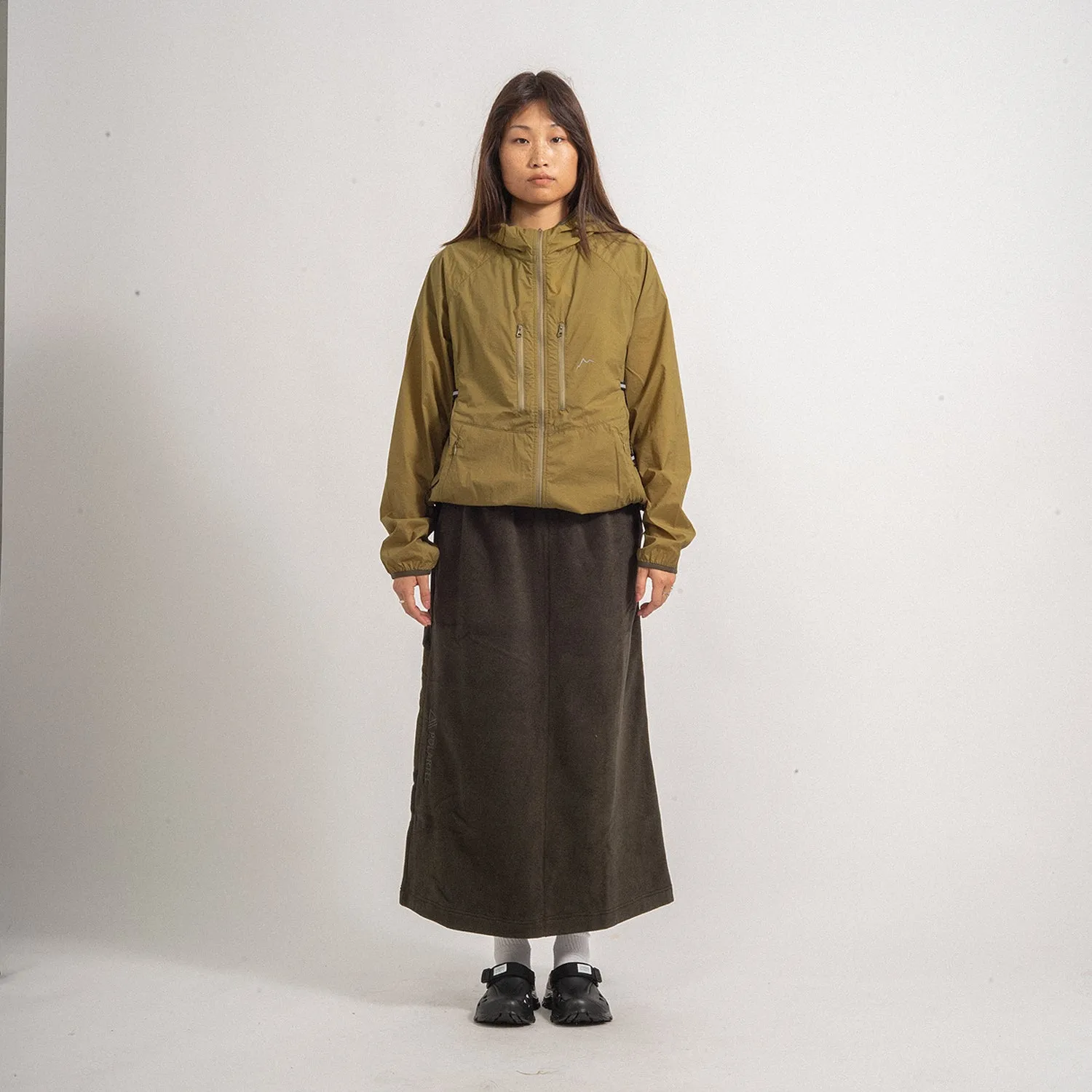 [GRAMICCI] POLARTEC® MAXI COMBINATION SKIRT _ OLIVE