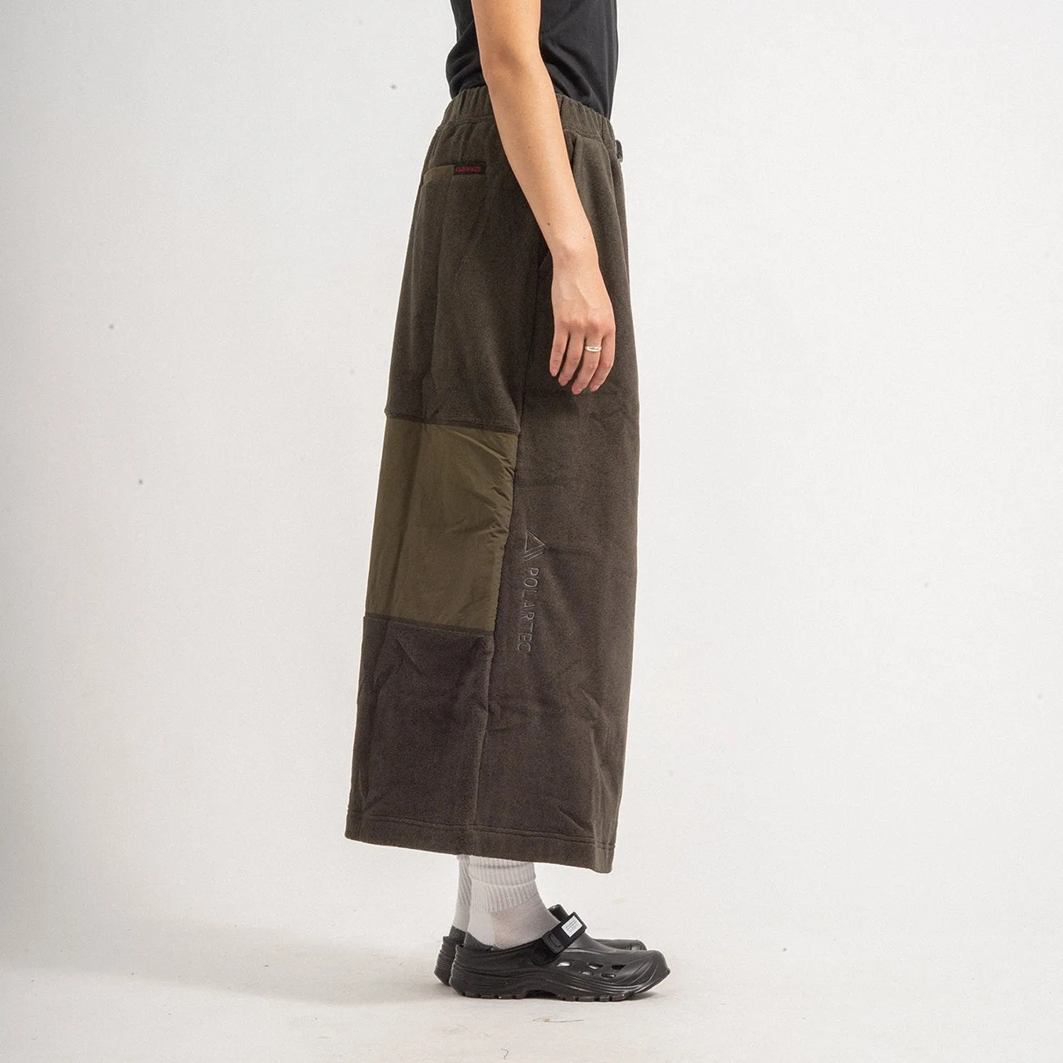 [GRAMICCI] POLARTEC® MAXI COMBINATION SKIRT _ OLIVE