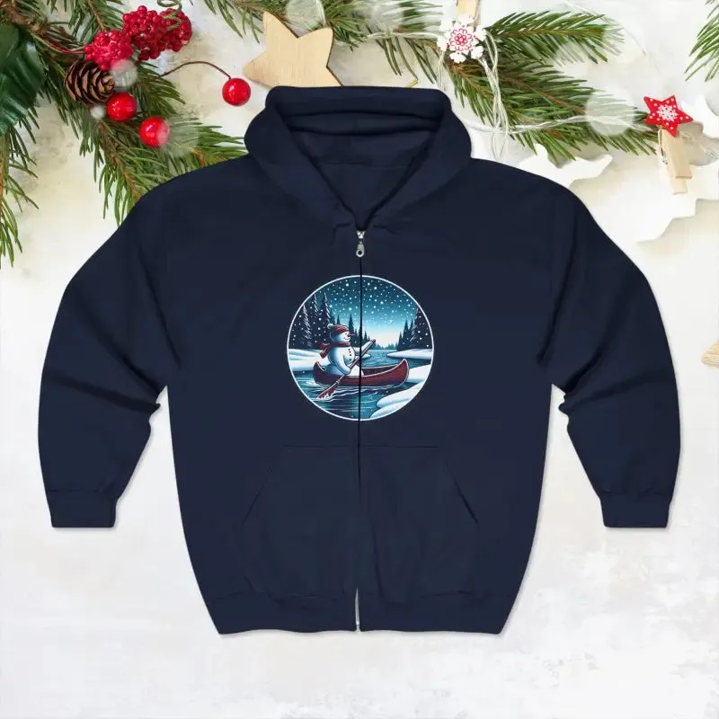 Heavy Blend Zip Hoodie Cozy Winter Style