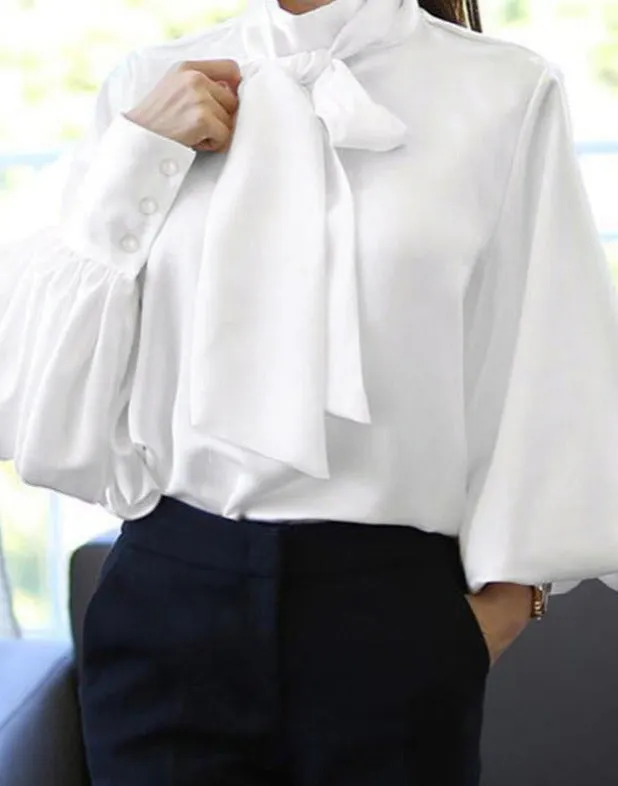 TastyHottie - DONNA SATIN BLOUSE