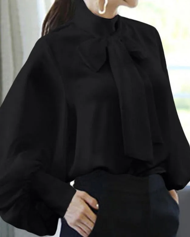 TastyHottie - DONNA SATIN BLOUSE